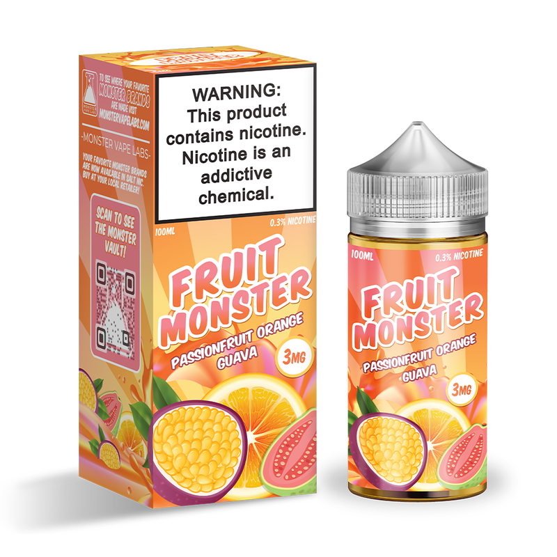 Passionfruit Orange Guava - E-liquid - Fruit Monster