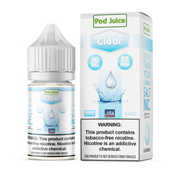 Clear - Salt E-lquid - Pod Juice