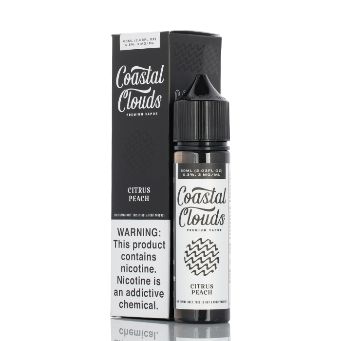 Citrus Peach - E-liquid - Coastal Clouds