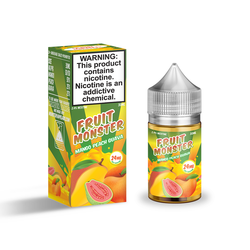 Mango Peach Guava - Salt E-liquid - Fruit Monster