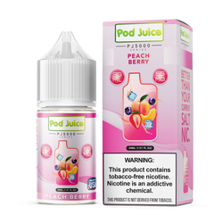 Peach Berry - Salt E-liquid - Pod Juice