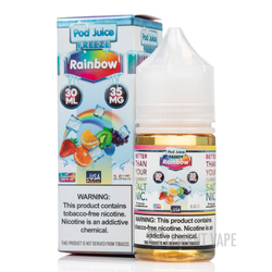 Rainbow Freeze - Salt E-Liquid - Pod Juice