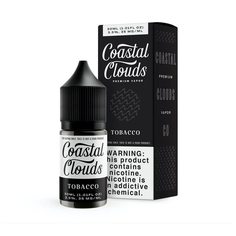 Tobacco - Salt E-liquid - Coastal Clouds