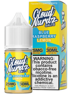 Blue Raspberry Lemon - Salt E-Liquid - Cloud Nurdz