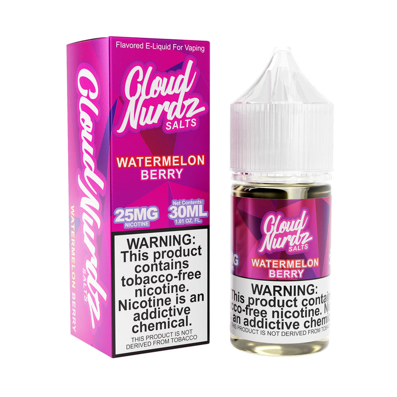 Watermelon Berry - Salt E-liquid - Cloud Nurdz