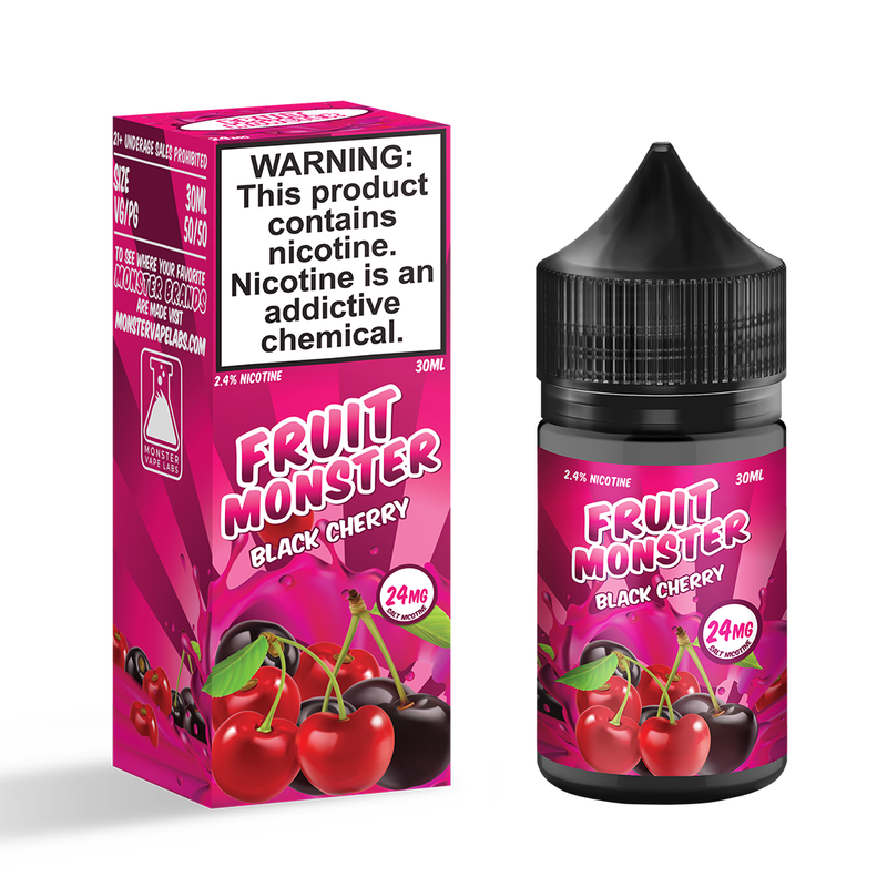 Black Cherry - Salt E-liquid - Fruit Monster