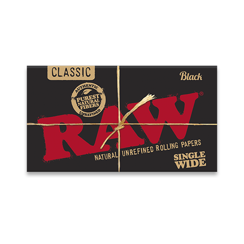 Classic Black Rolling Papers - RAW