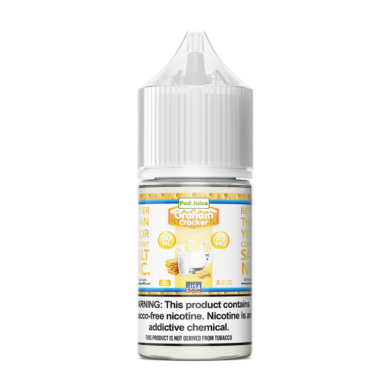 Graham Cracker - Salt E-liquid - Pod Juice