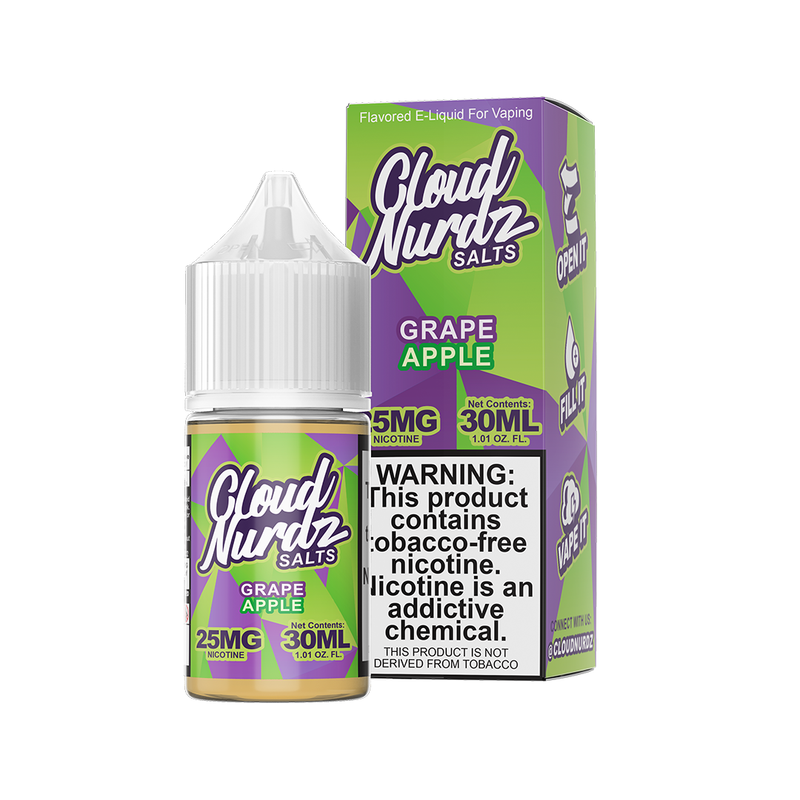 Apple Grape - Salt E-Liquid - Cloud Nurdz