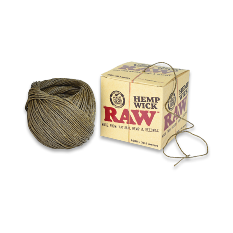 Hemp Wick - RAW