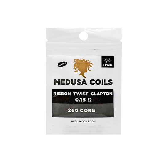 Ribbon Twist Clapton Coils - Medusa Coils