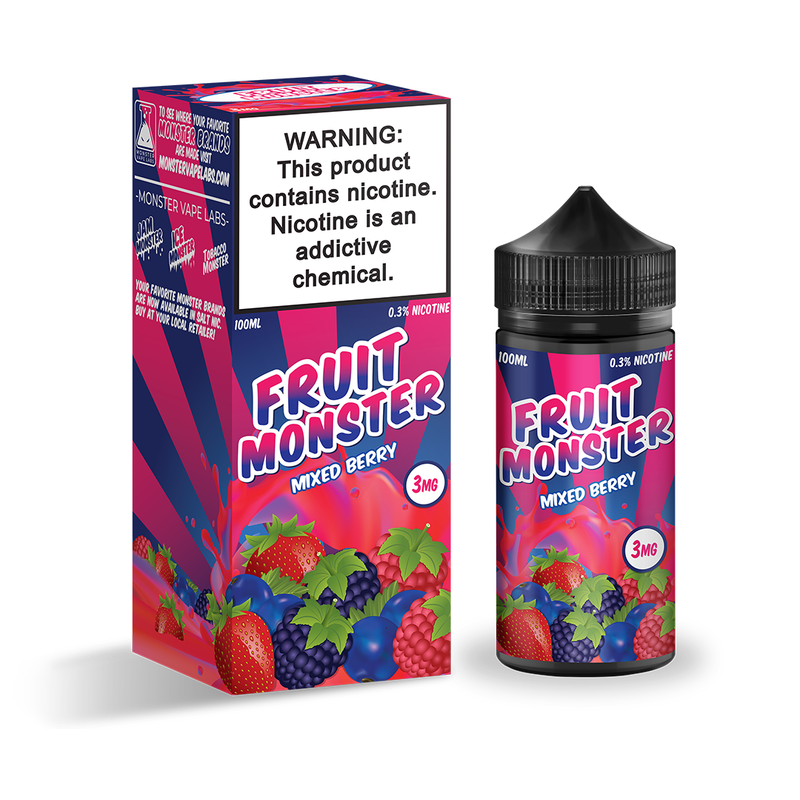 Mixed Berry - E-Liquid - Fruit Monster