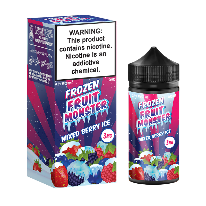 Mixed Berry Ice - E-liquid - Fruit Monster