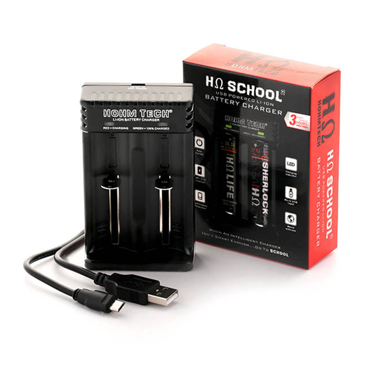 Hohm School 2 Bay USB Charger - Hohm Tech
