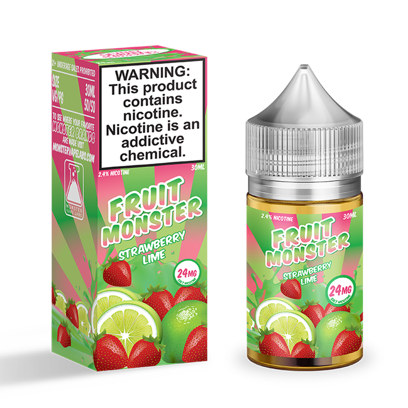 Strawberry Lime - Salt E-liquid - Fruit Monster