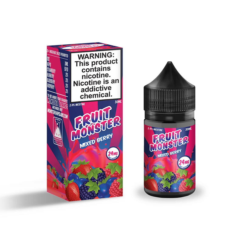 Mixed Berry - Salt E-Liquid - Fruit Monster