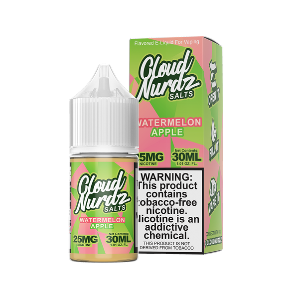 Apple Watermelon - Salt E-Liquid - Cloud Nurdz